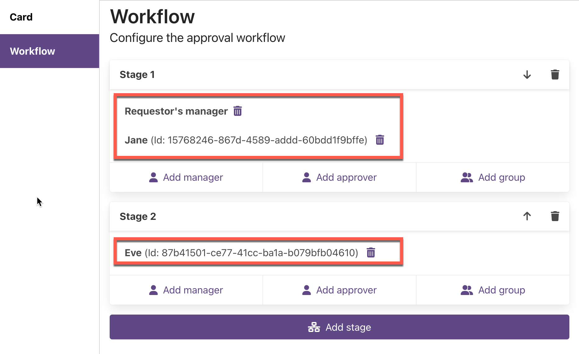 Example of EasyLife 365 Collaboration Approvals workflow